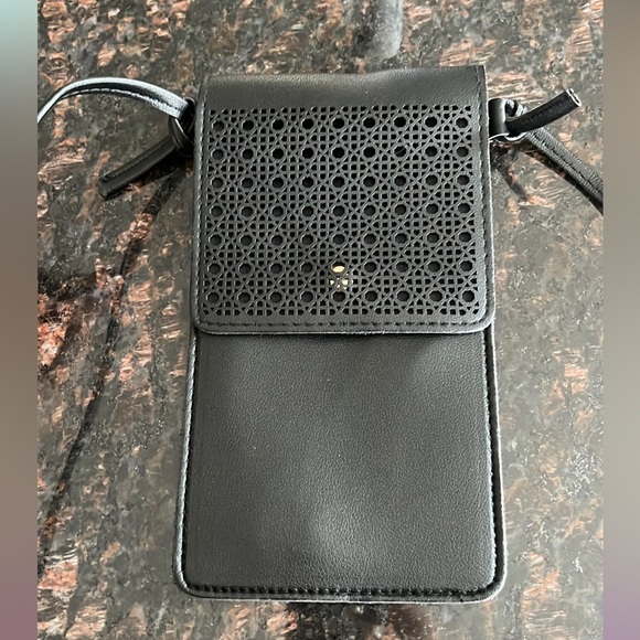 Vegan Leather Adjustable Crossbody Phone Case - Picture 3 of 11